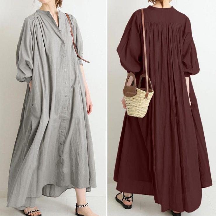 [PRODUK ABJIB] Dress Dovey Wanita Homemade Katun Linen by Galery 7FG