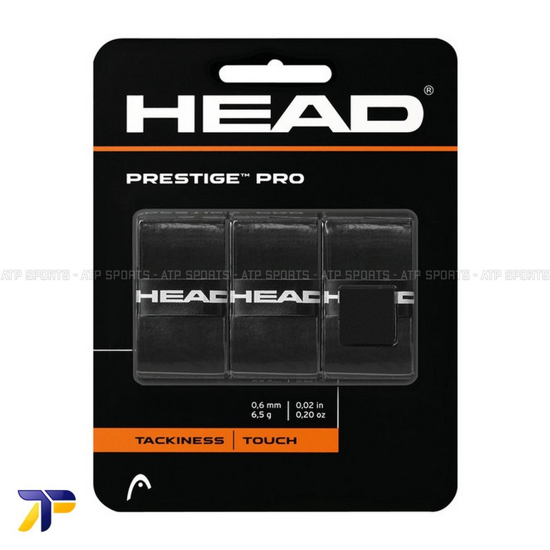 Grip Overgrip Over HEAD Prestige Pro 3in1 3 Tenis Tennis  Black