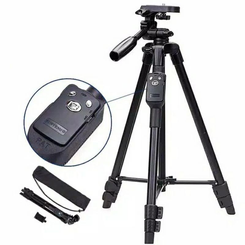 Tripod VCT-5208 Bluetooth Remote Controller For Camera DSLR / Phone