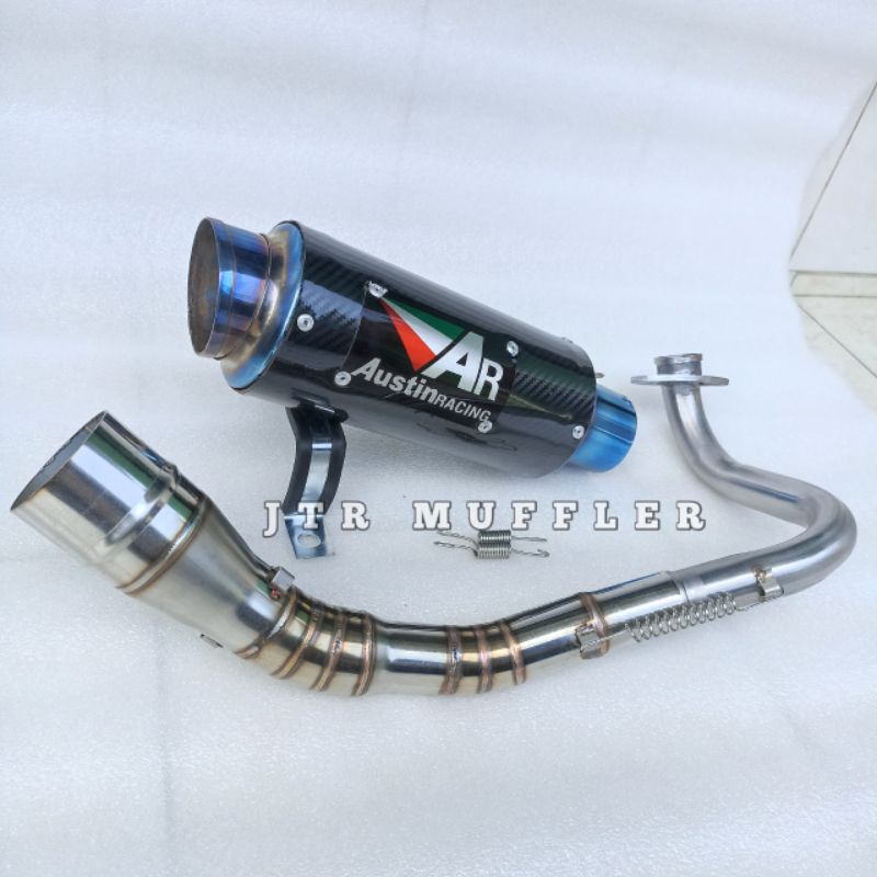 Knalpot AUSTIN RACING VARIO 125 150 BEAT FI KARBU SCOOPY PCX ADV 150
