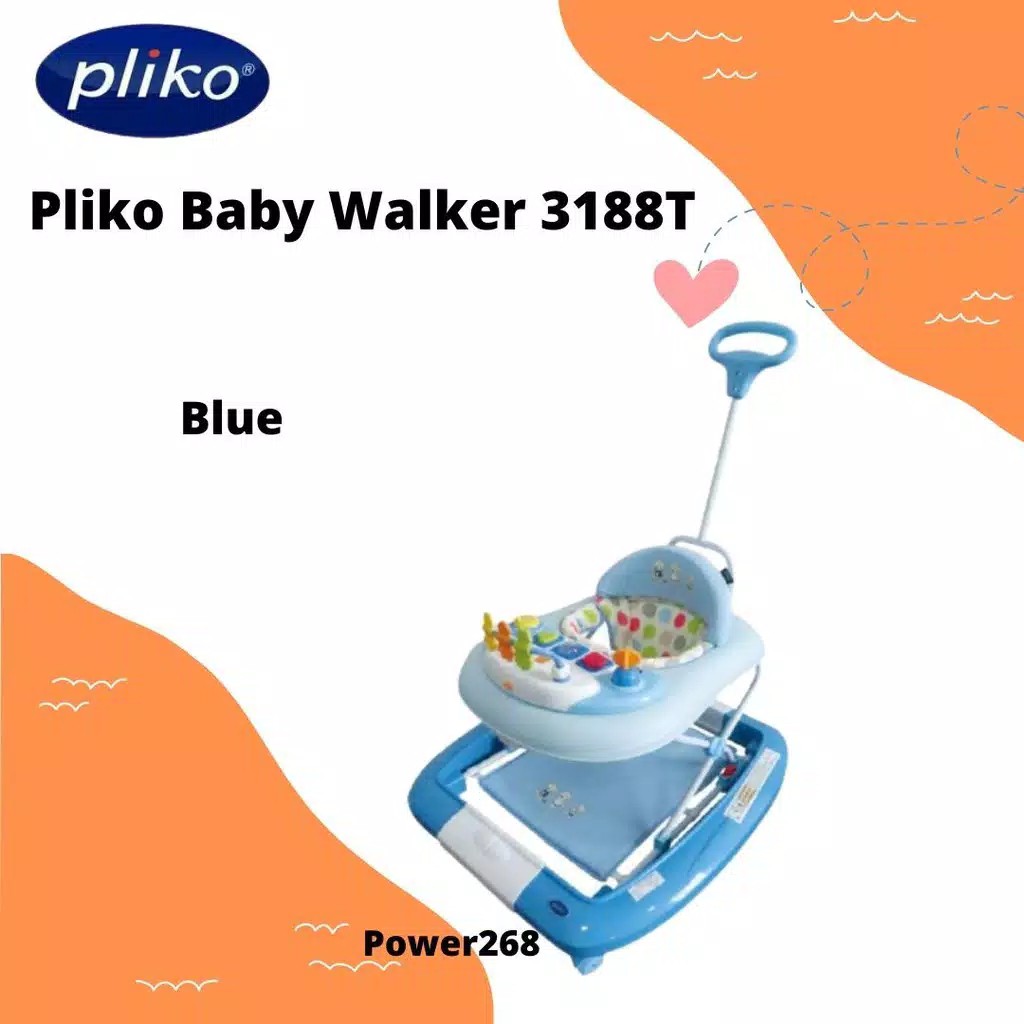 PLIKO BABY WALKER 3188T alat bantu jalan baby