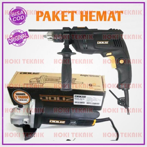 PAKET GERINDA DOLIZ BA730 Gerinda 4in  DOLIZ BA670 BOR BETON 13mm Terjangkau