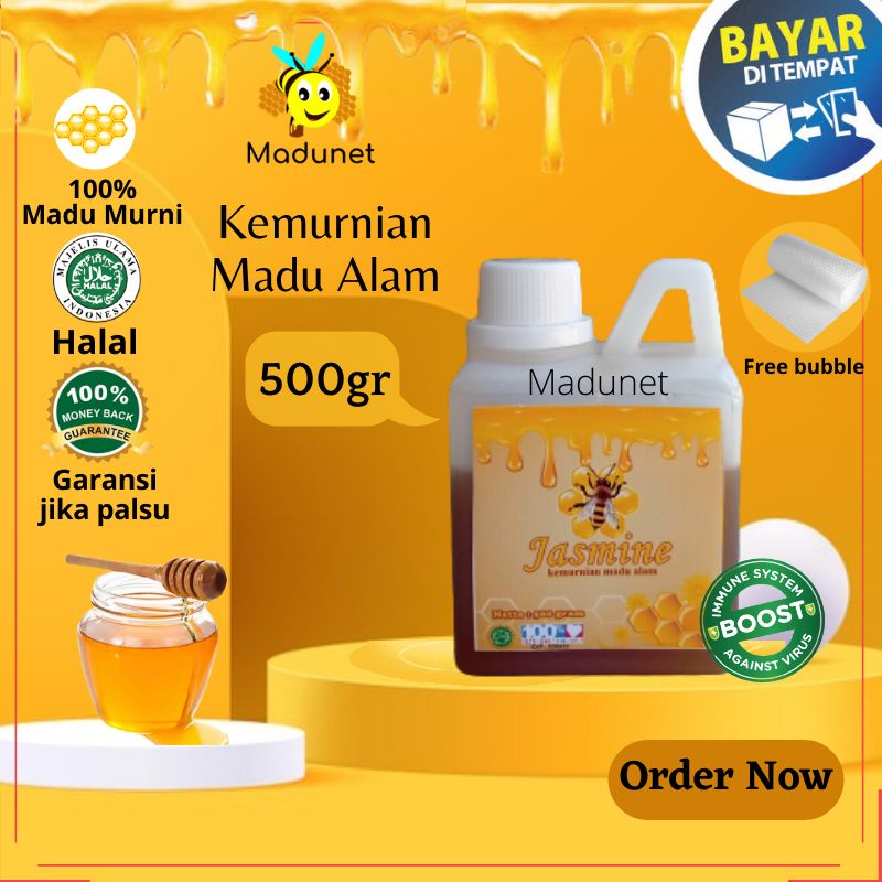 

Makanan Madu 500gr Asli Murni 100% Asli100% Murni100% Honey Madu Hutan Sumbawa Suku Badui Multiflora