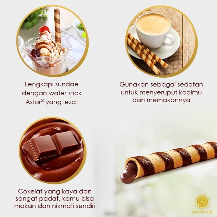 

Wafer-Biskuit- Astor Double Coklat @ 150 G -Biskuit-Wafer.