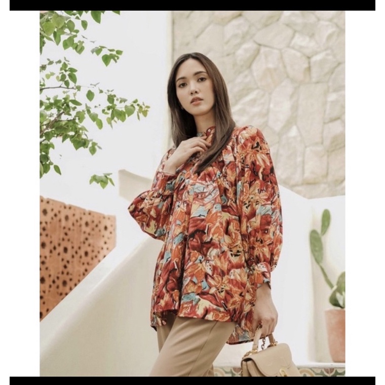 camila blouse benang jarum