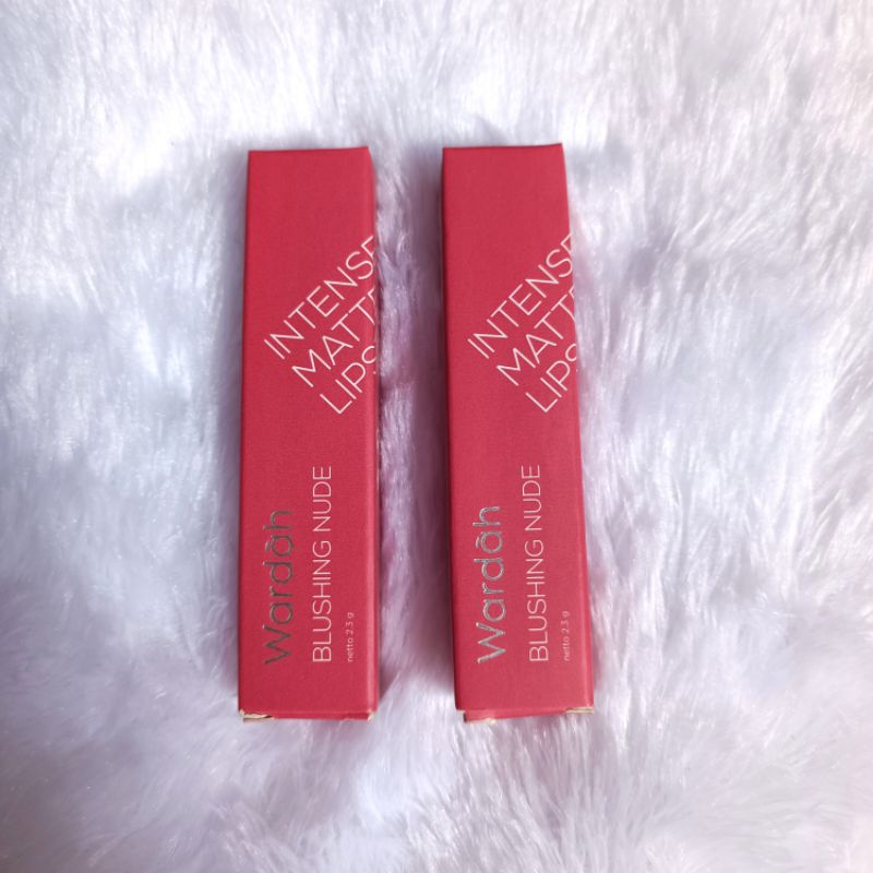Wardah Intense Matte Lipstik - No 2 Blushing Nude
