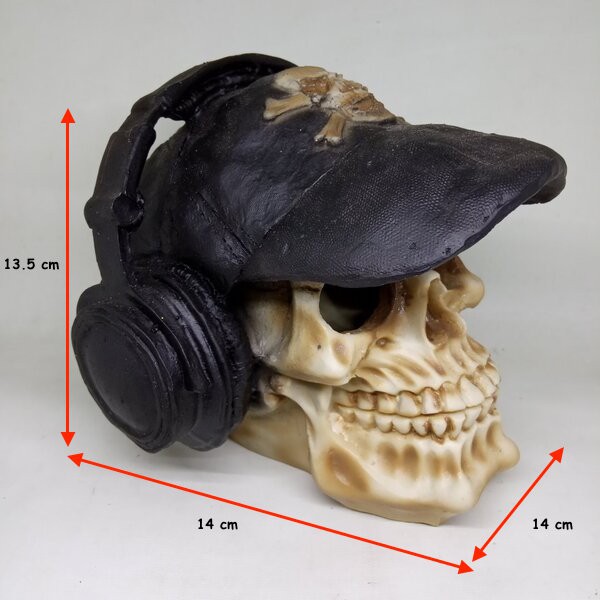 Ornamen Tengkorak Skull Besar Hiasan Aksesoris Aquarium Aquascape
