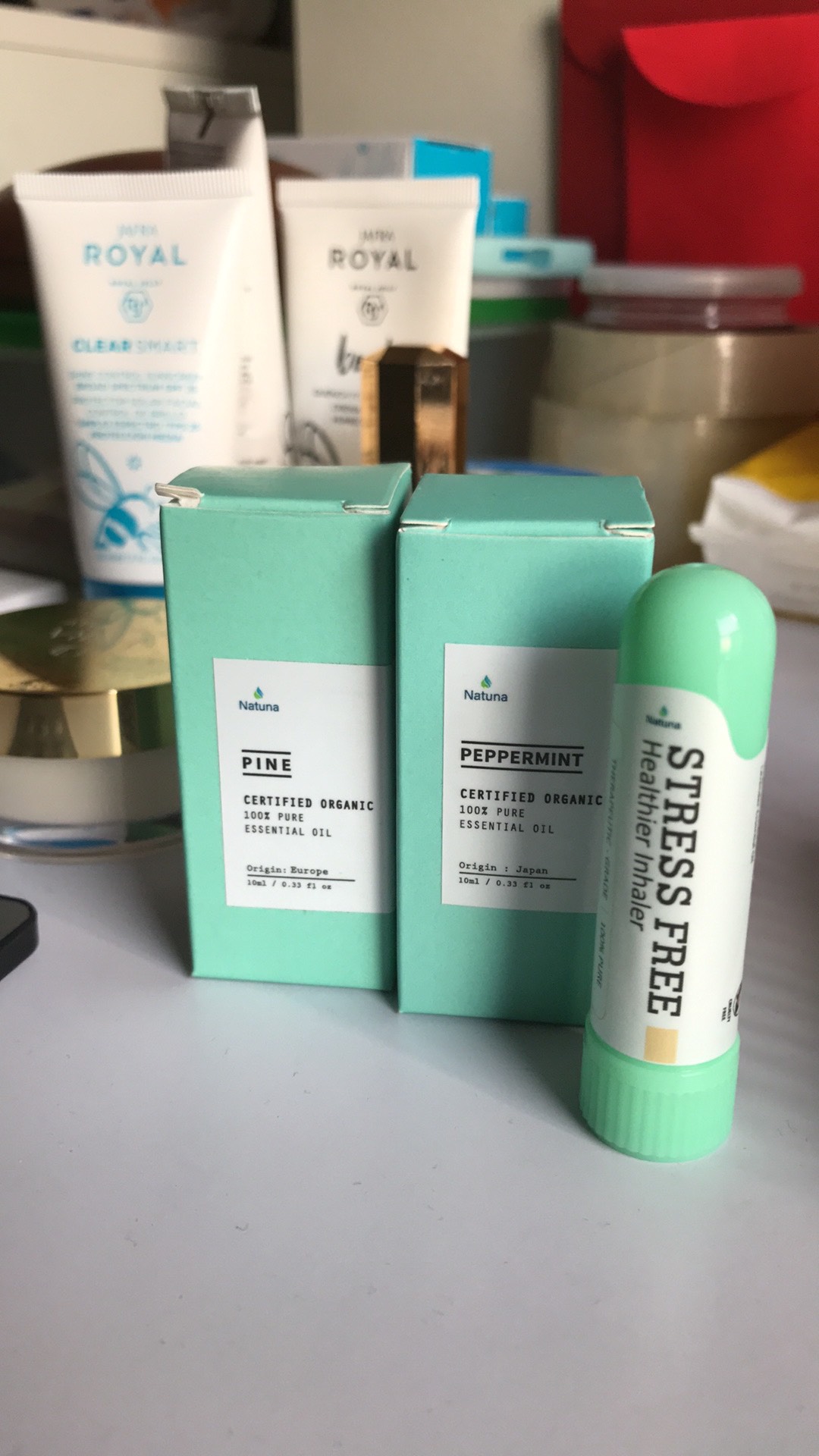 Natuna Pine Essential Oil Diffuser Humidifier Minyak Esensial Air Purifier Aromatherapy Oil Difuser