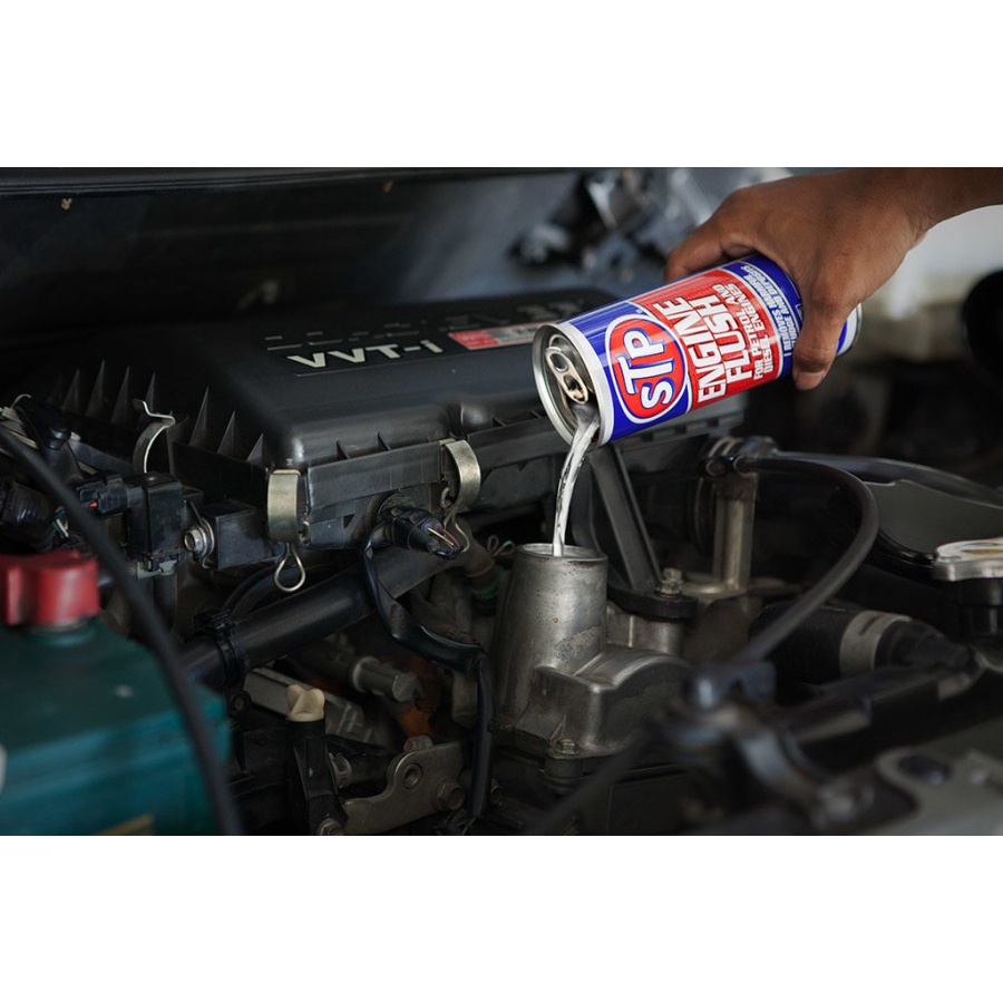 STP Engine Flush Pembersih Kerak Lumpur Cairan Kuras oli 450ml