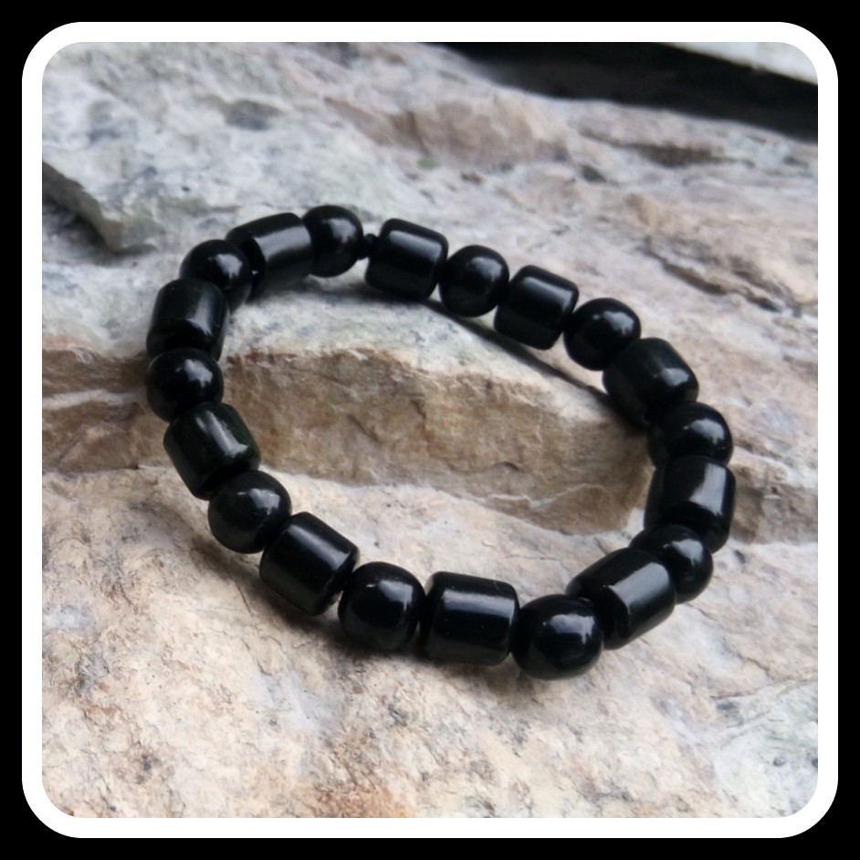 Promo Gelang Tasbih Giok Black Jade Aceh Natural Terapi Model Kombinsi