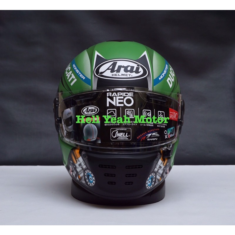 Arai Rapide Neo Ducati Clone 1:1 Not Rx7x X14 Pista DQL Gpr Gpr