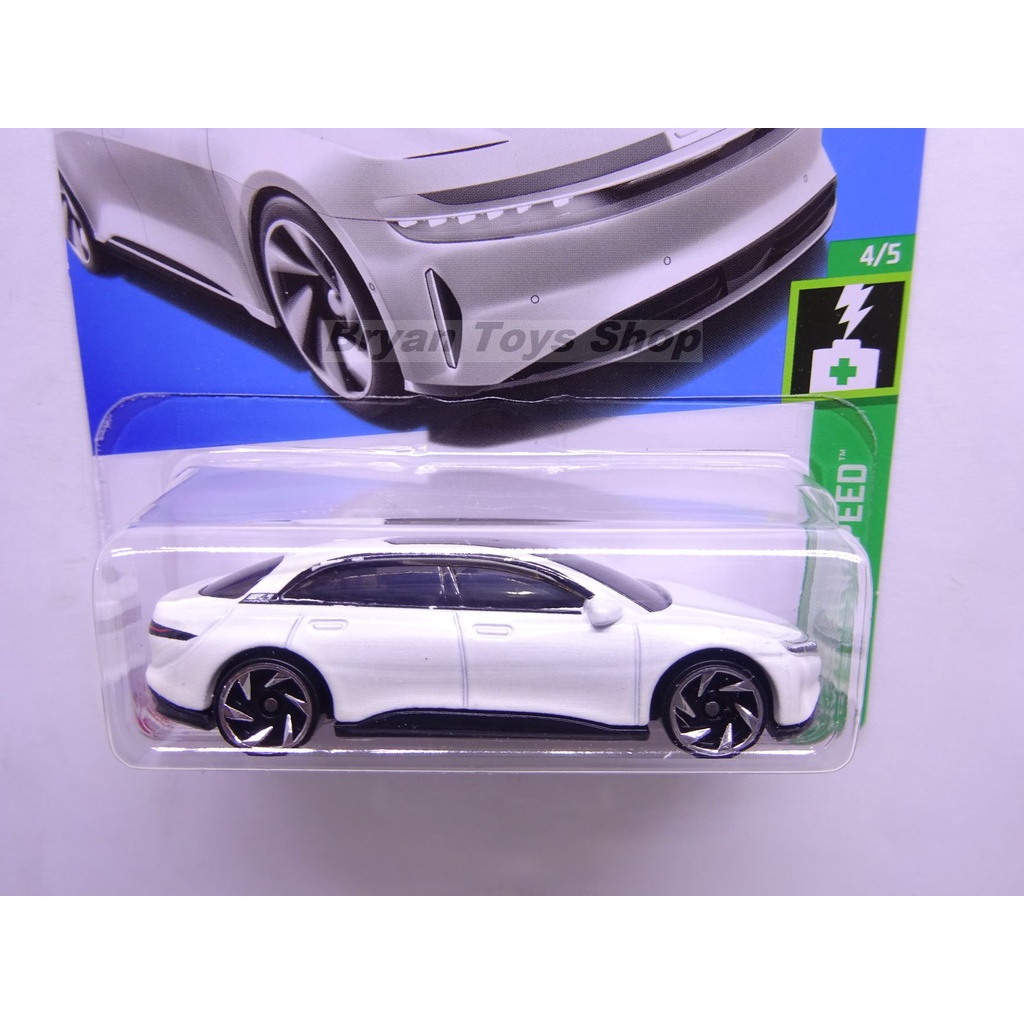 Hot Wheels Lucid Air Putih