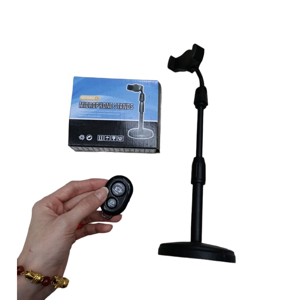 UPT - PHONE HOLDER HD25 + TOMSIS REMOTE BLUETOOTH SHUTTER