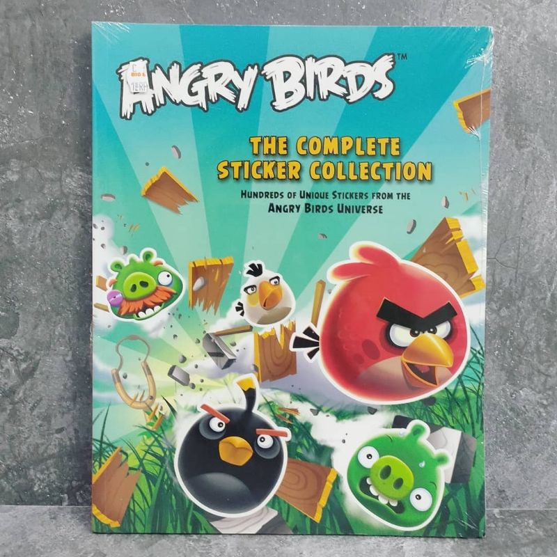 Buku anak sticker book: Angry Birds, the Complete Sticker Collection