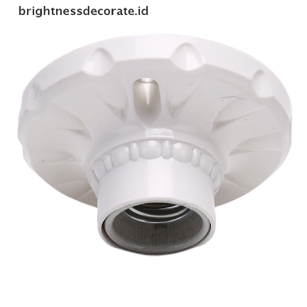 (Birth) Fitting Lampu Bohlam Led E27 Bentuk Bulat Bahan Keramik (Id)