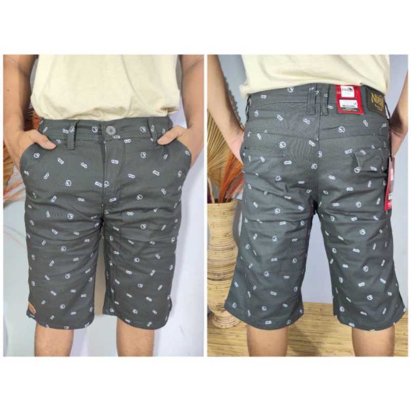 CELANA PENDEK MOTIF NUFAIL