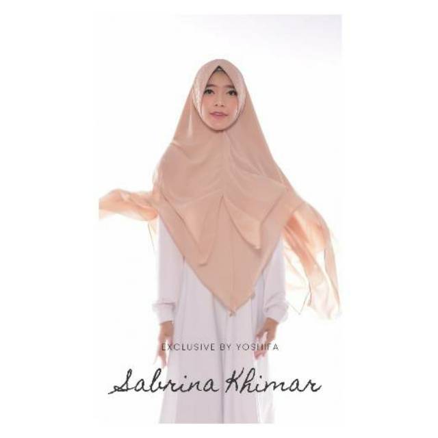 SABRINA &amp; AISYAH KHIMAR FREE MASKER HIAS CANTIK