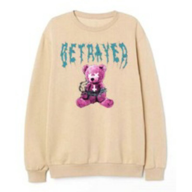 Sweater Crewneck Terbaru Bear Unisex Pria Wanita M-XL