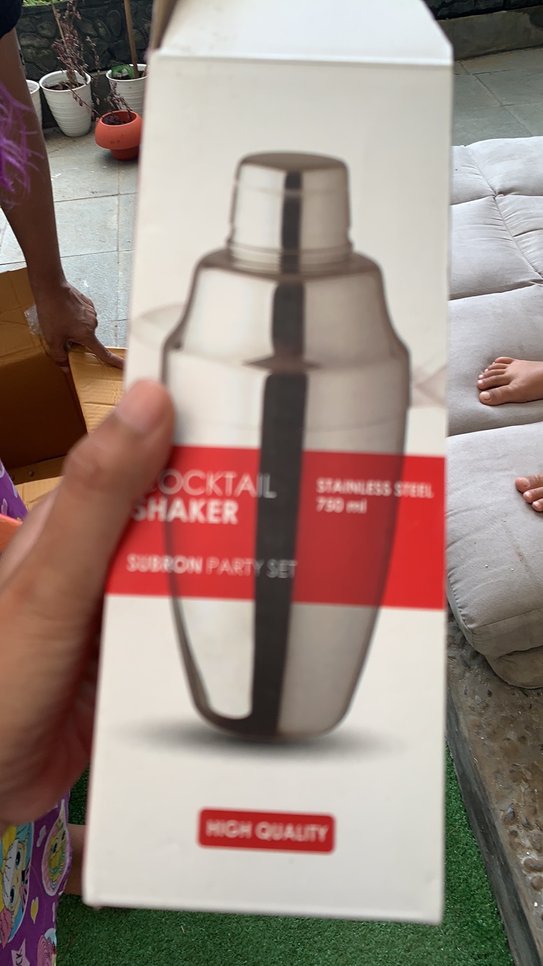 Shaker Stainless Steel Cocktail 500 Ml / 700 Ml