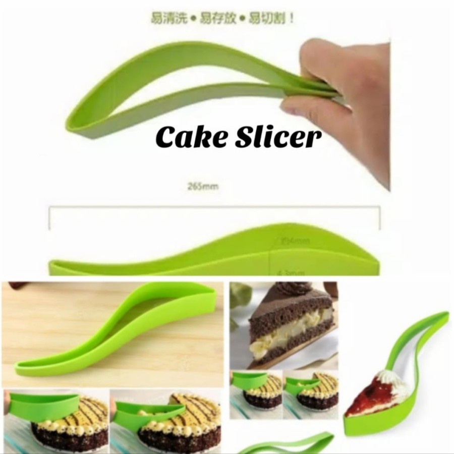 Cake Slicer Pemotong Kue Cake Pengambil Cake Pisau Pemotong Cake