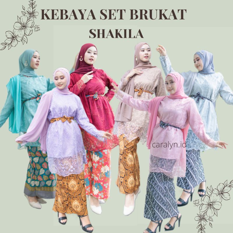 KEBAYA BRUKAT LAMARAN SHAKILA