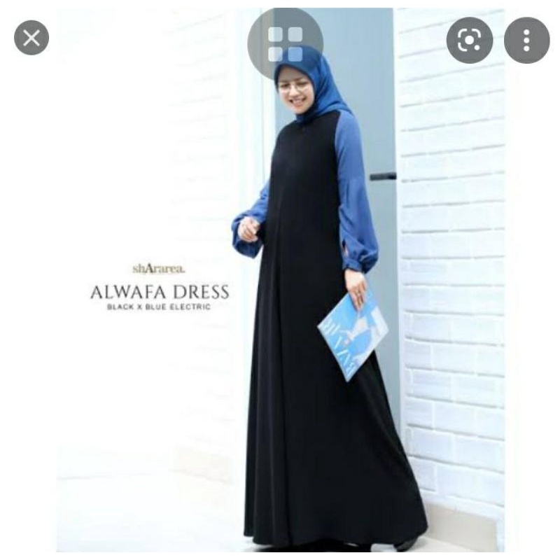 Alwafa dress by shararea  biru L