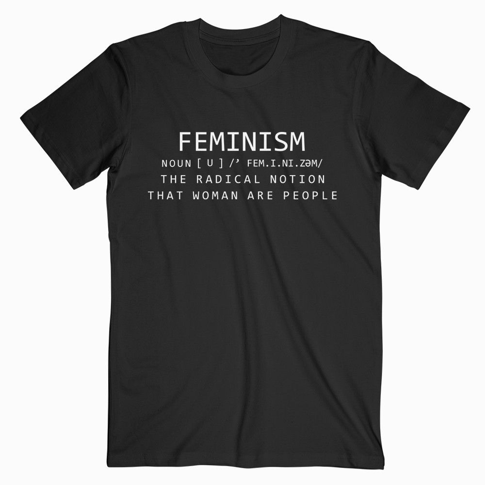 Kaos Cewek Big Size Feminism M-L-XL-XXL-XXXL-XXXXL-XXXXXL