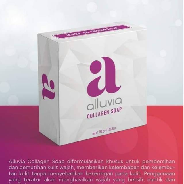 Alluvia collagen soap