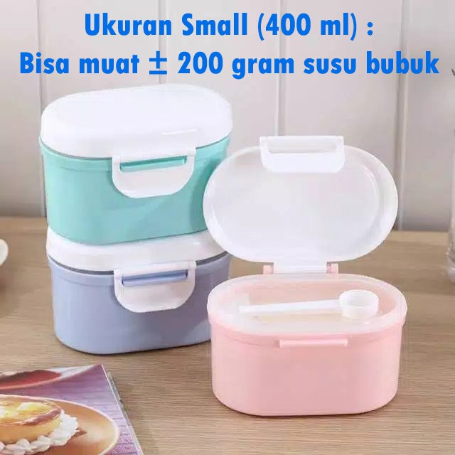 Toples Susu Bubuk / Kotak Tempat Penyimpanan Susu Bubuk dan Makanan