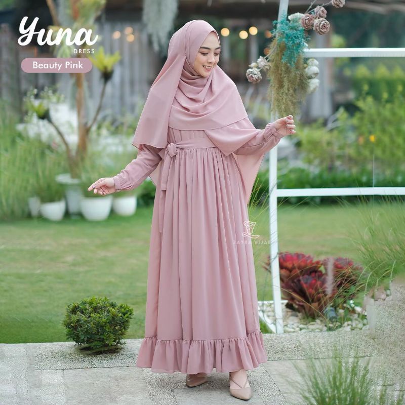 YUNA DRESS BY ZAYRA HIJAB