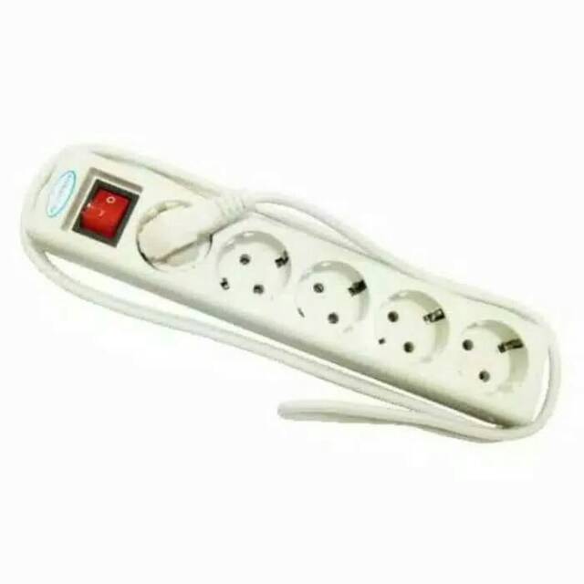 Stop kontak kabel / colokan panjang arde + kabel