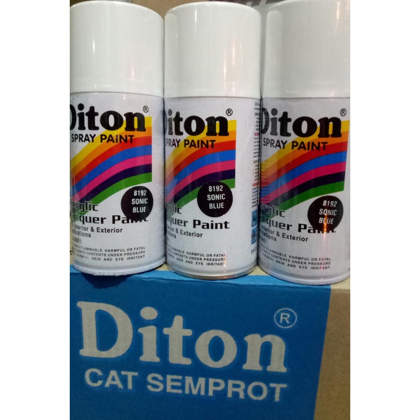 cat semprot pilok pilox diton sonic blue 8192 300cc