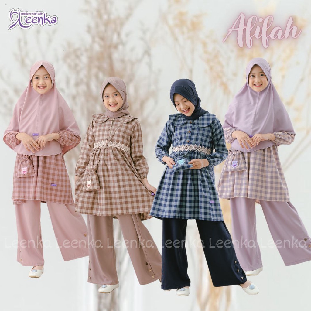 One Set Afifah original by Leenka
