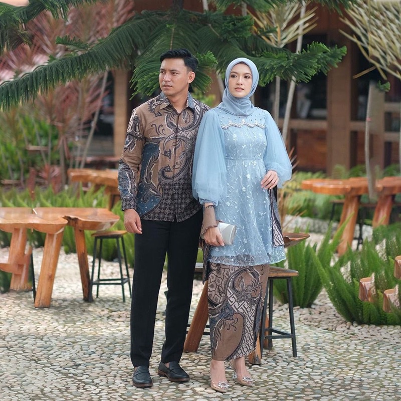 batik couple terbaru 2022 / batik murah / batik keluarga / batik modern / kebaya set / batik elegant
