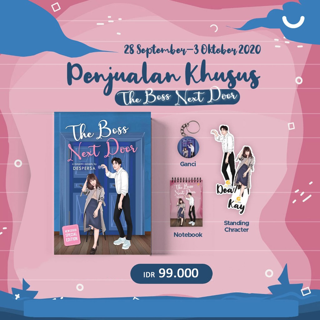 Novel FREAKY ROMANCE  & Woke Up As A Villainess Karya Despersa-The Boss Next Door N