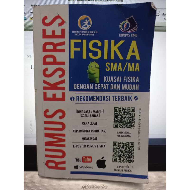 Rumus ekspres fisika