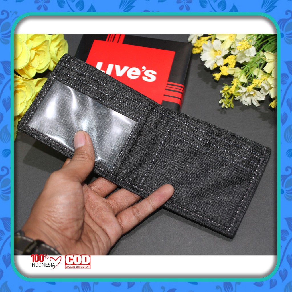 dompet pria sintetis bahan Bona terbaru bisa COD Bayar ditempat