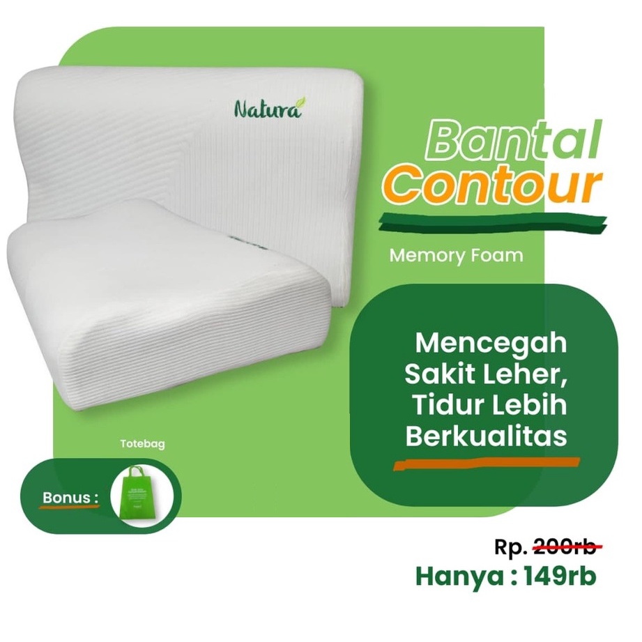 Bantal Anti Ngorok - Bantal Terapi Kesehatan