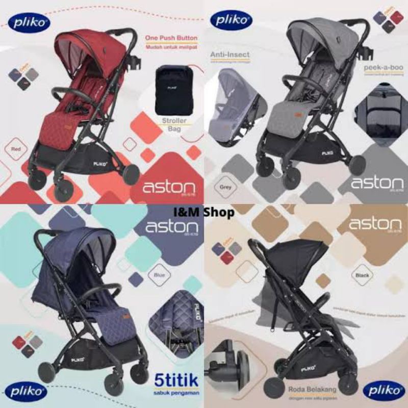 Stroller / Kaereta Dorong Bayi Pliko Aston 570