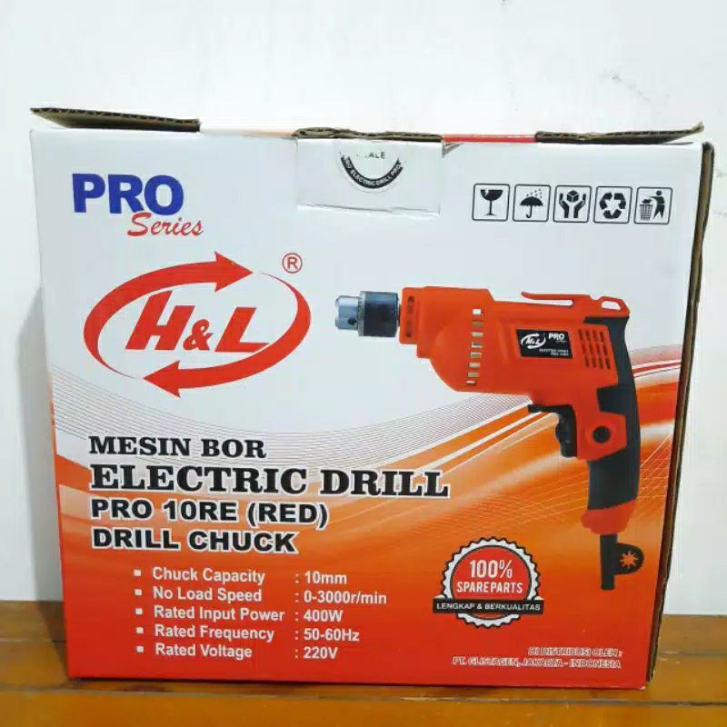 MESIN BOR KAYU BAJA BESI H&L PRO
