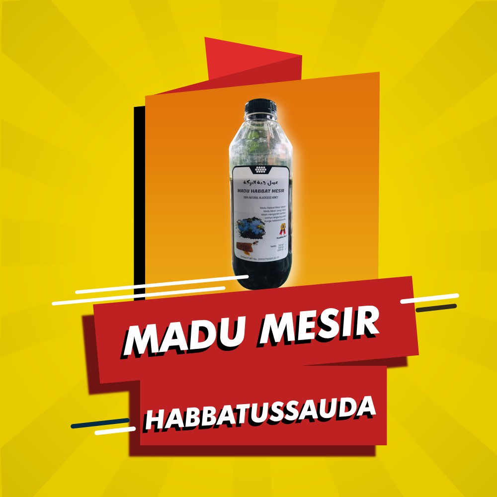 

Madu Mesir Habbatussauda Import 100% Murni Habatussauda