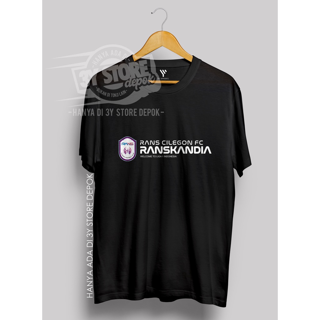 KAOS SANTAI RANS CILEGON RANSKANDIA BAHAN KATUN COMBED 30S PRIA WANITA - 3Y STORE