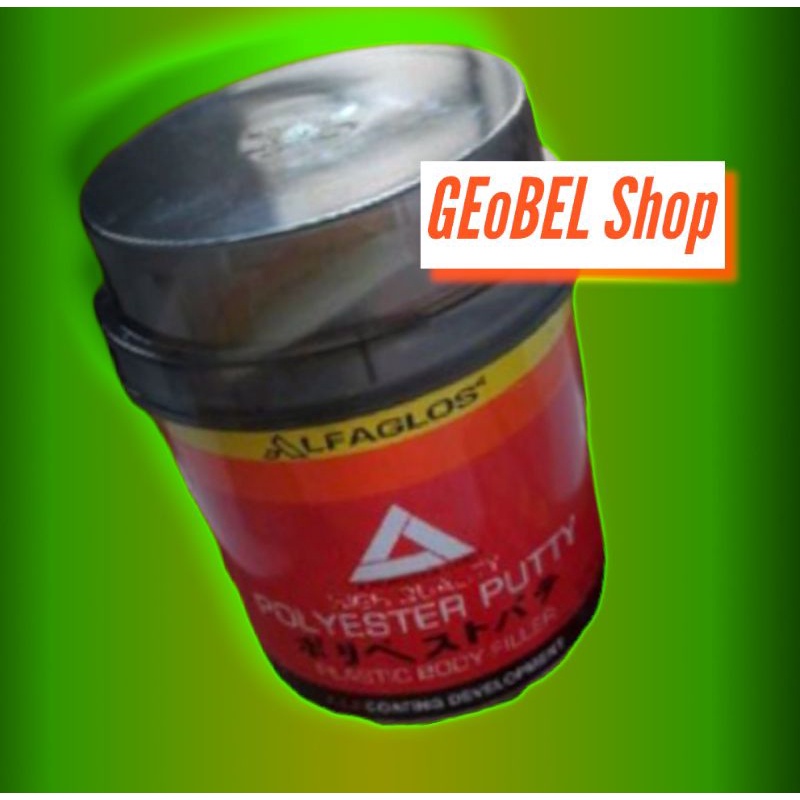 Dempul alfa alf plastik pelastik dempul besi motor mobil dempul alfaglos 250g