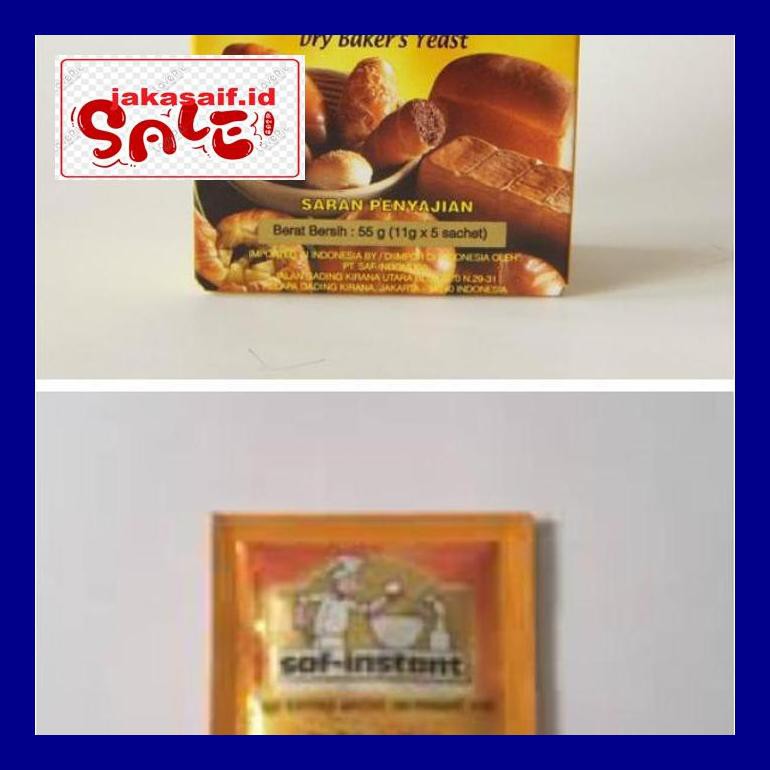 

Jak5D0Yh Ragi Saf Instant / Pengembang Adonan Roti / Ragi Roti / Sashet D50Jaks