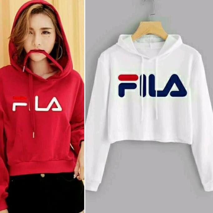 fila crop sweater