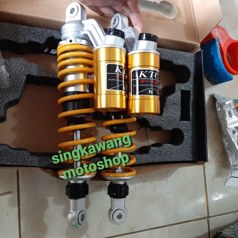 Shockbreaker double bebek 280-320- 340mm tabung atas ktc matic bebek