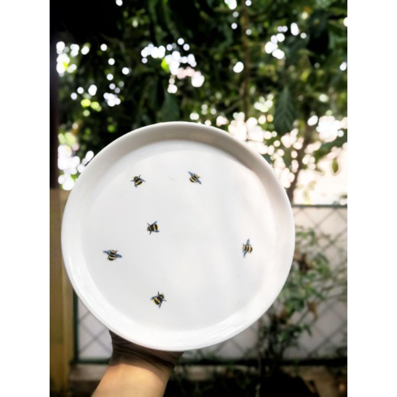 plate piring keramik salad plate