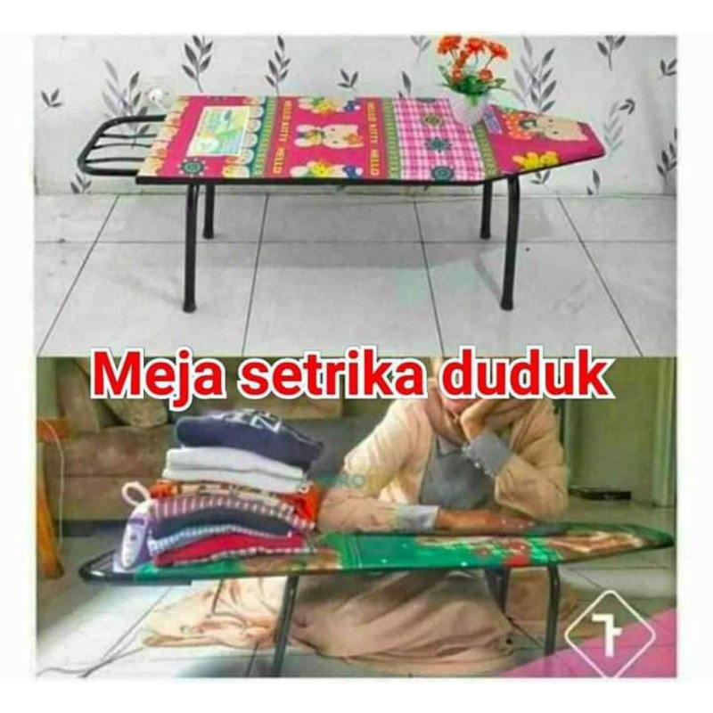 Meja Setrika Lipat/ Meja Setrika Duduk/ Meja Setrika Berdiri