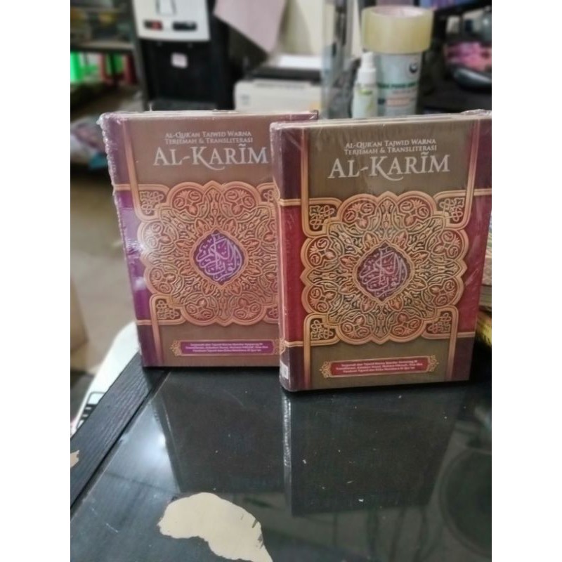 AL QURAN TERJEMAH AL KARIM,A5 AL QURAN TAJWID WARNA DAN TRANSLITERASI