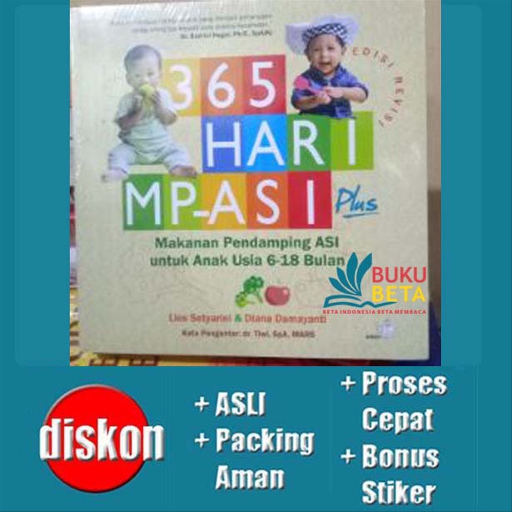 Buku 365 Hari MPASI - Lies Setyarini